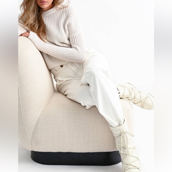 NWT $275 Closed Italy Pants Jeans White Size 23 Mawson Relax Fit - Picture 2 of 15